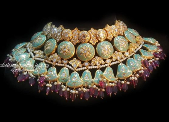 Necklace set ferozi