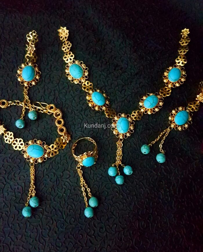 Turquoise Necklace Set - Image 2