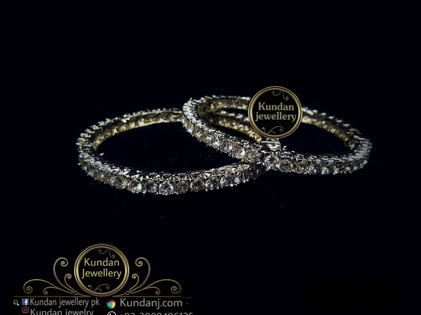 BN56 White Bangles - Image 1