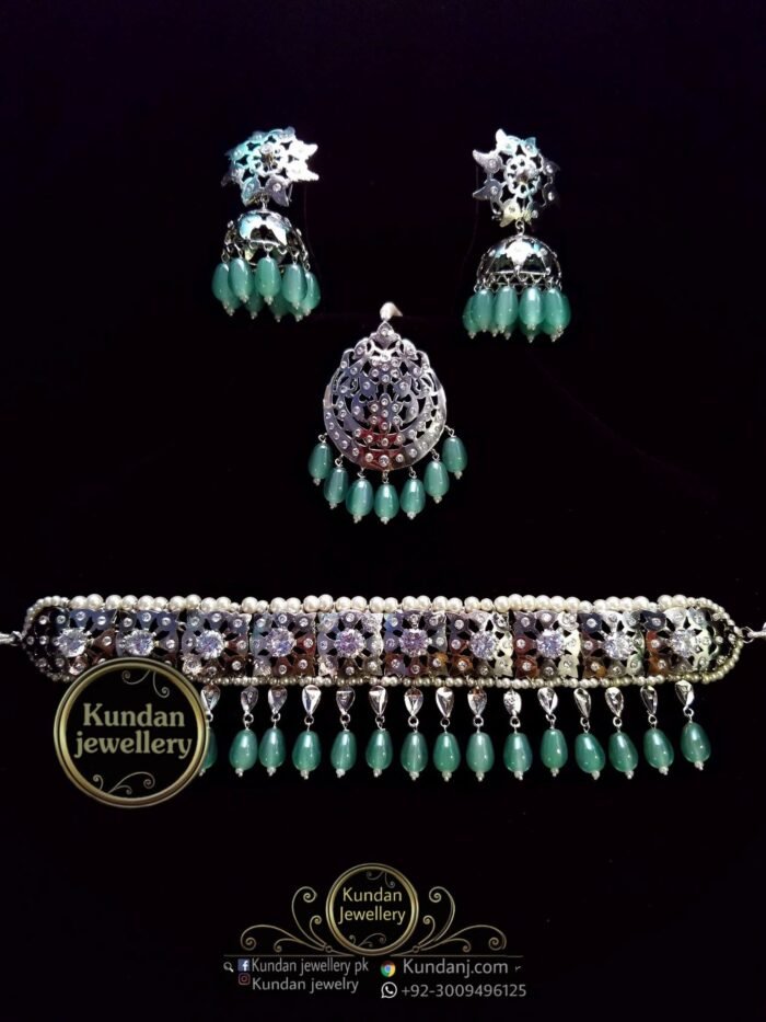 Silver Plated choker - Image 1