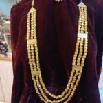 Classic Multani Katmala Har – Gold Plated with Engraved Spacers
