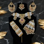 Ivory Pearl Kundan Royal Bridal Set