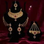 Crimson Royale Antique Bridal Set