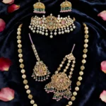 Pastel Royale Polki Bridal Set