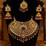 Heritage Kundan Ruby Bridal Necklace Set