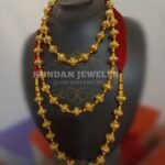 Traditional Multi-Layered Gold Bead Mala for Women | 24k Gold Plated